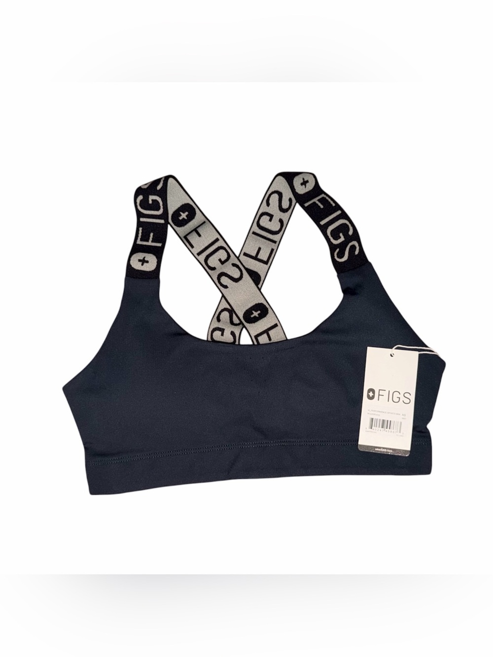 FIGS Sports Bra with Logo Straps